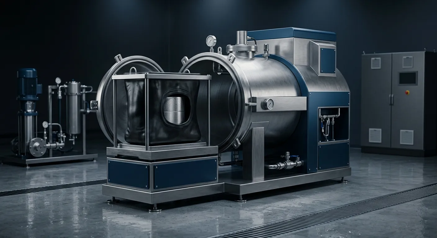 Cold isostatic press equipment